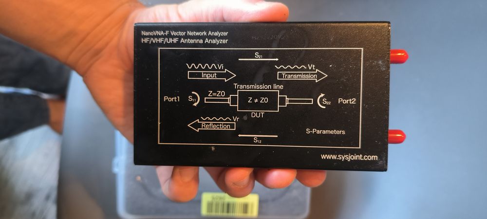 Векторный анализатор векторний аналізаторф NanoVNA F V2 50кГц-3000Мгц