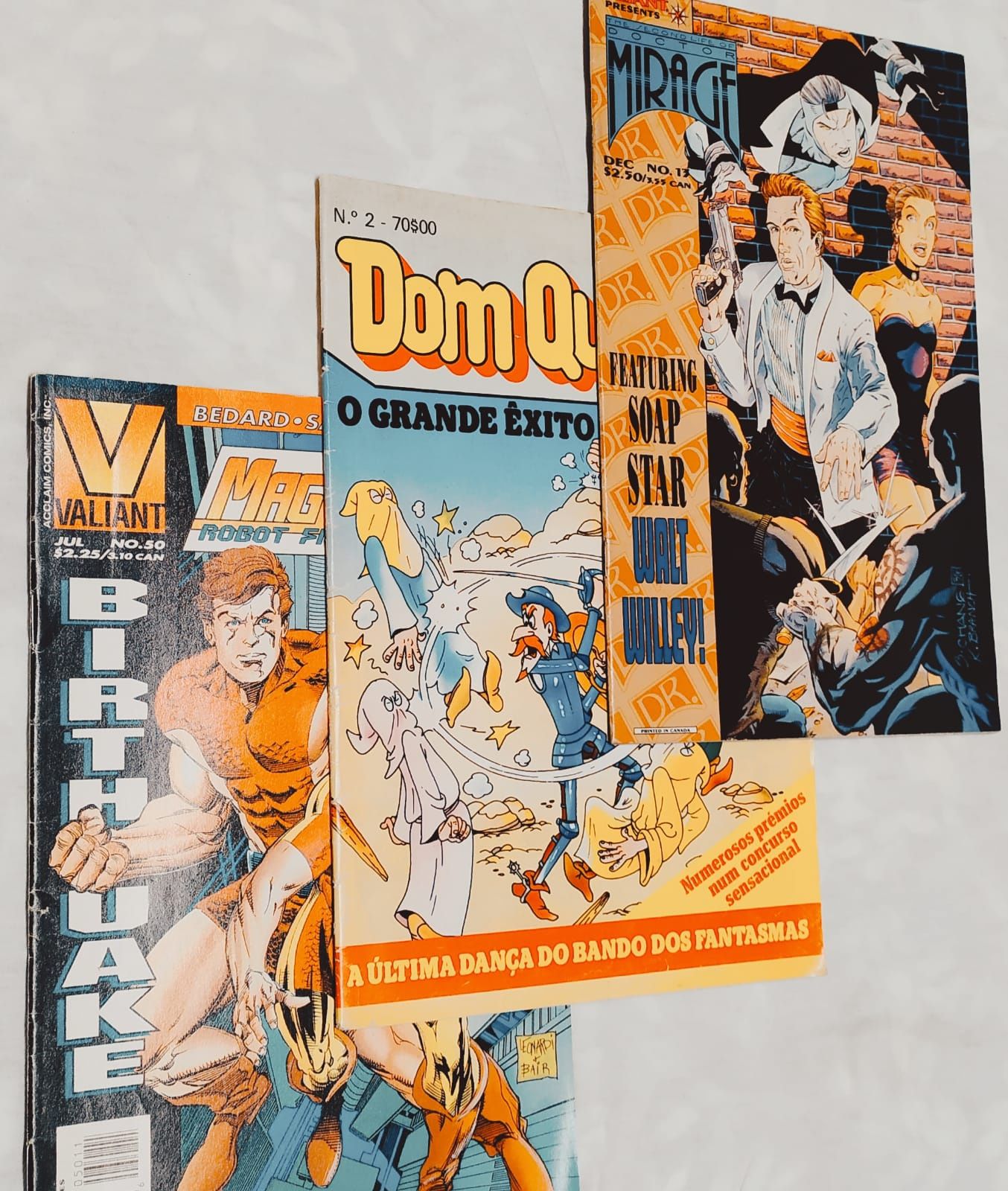 Livros de banda desenhada e infantis