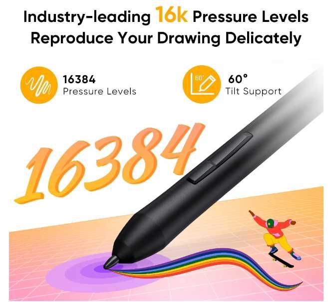 Графический планшет Xp-pen Deco 640 для рисования, образования, ретуши