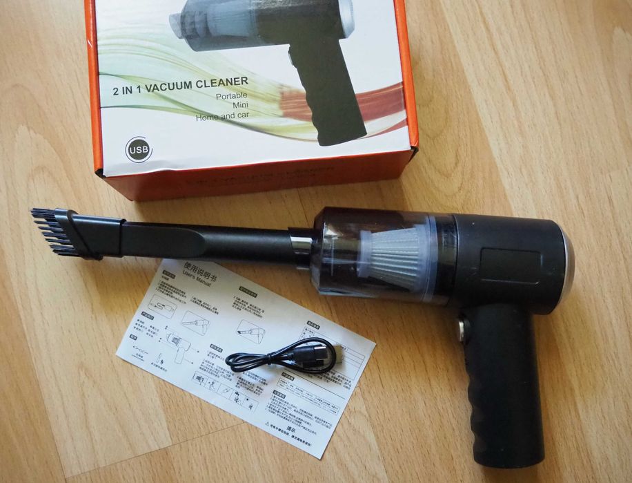 Odkurzacz bezprzewodowy Nowy 120W 9000Pa - USB