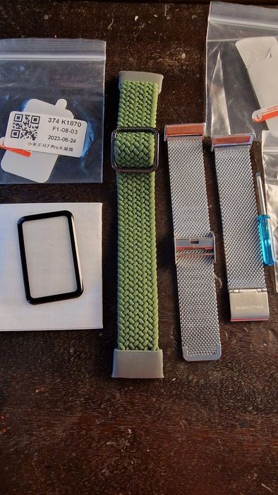 Pulseiras e películas xiaiomi band 7 pro