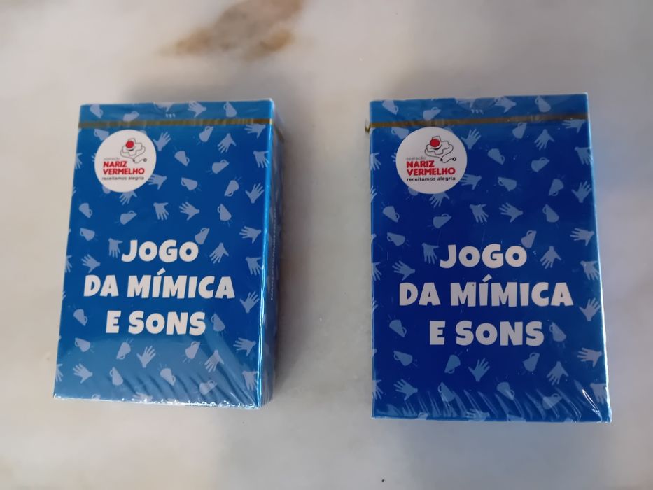 Conjunto de 2 Jogos Mímica e Sons