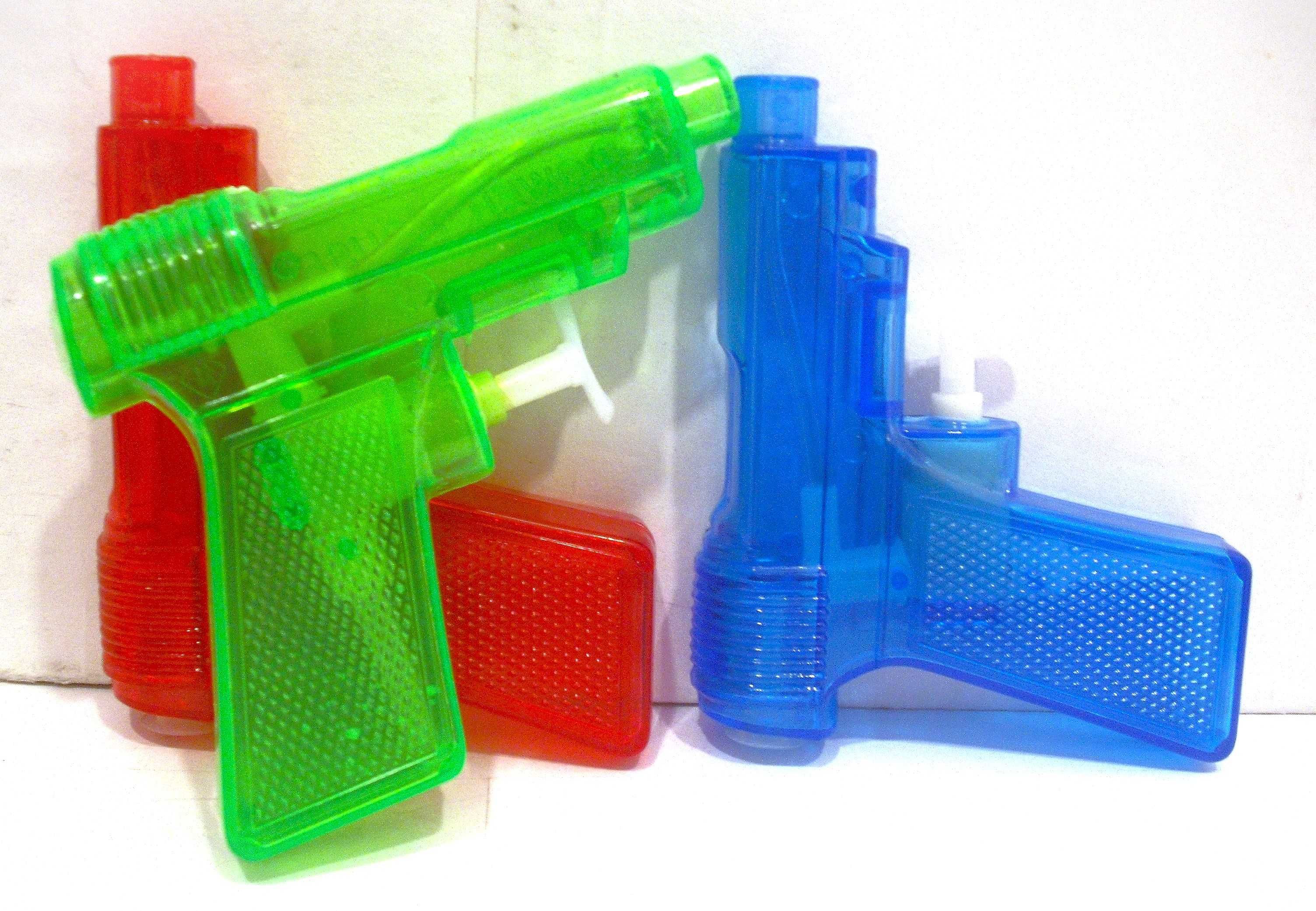 3 x Pistolas de água - Bisnagas antigas Power House