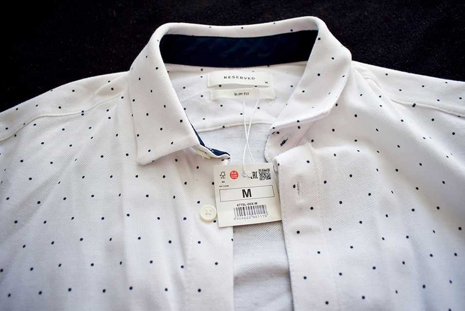 Koszula męska Reserved M Slim Fit 100% bawełna