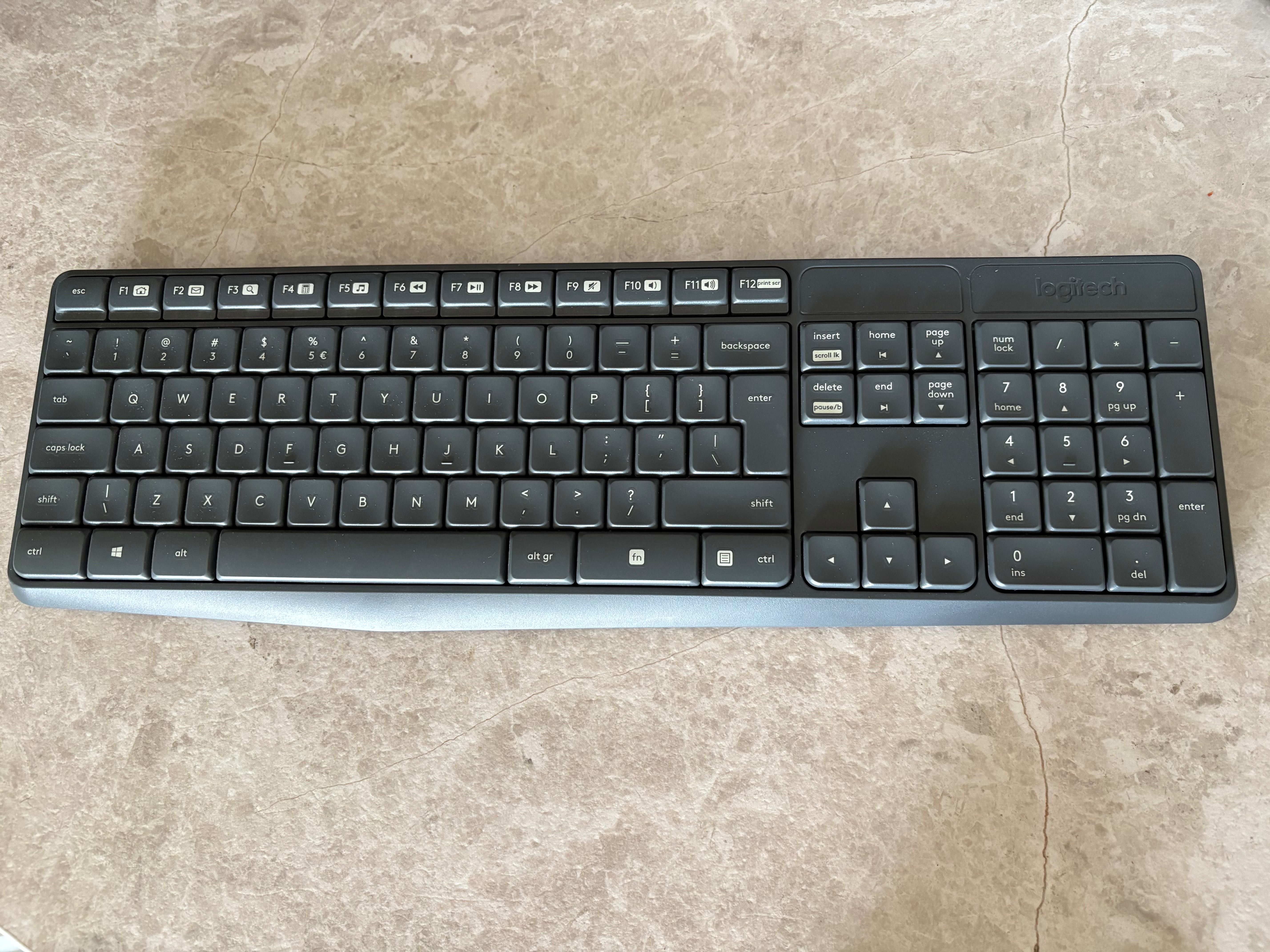 LOGITECH Zestaw Klawiatura K235 i Mysz BEZPRZEWODOWA M170