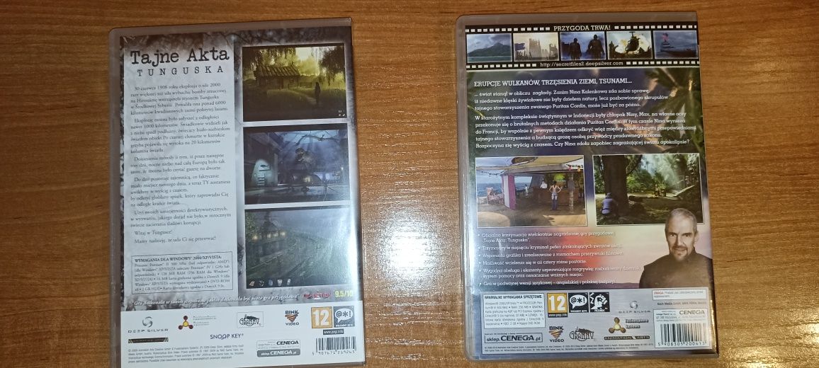 [PC] Tajne Akta Tunguska + Tajne Akta 2 PURITAS CORDIS  [Secret Files]