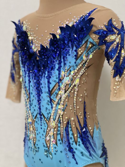 Продам купальник для художественной гимнастики, р 128-135, новый, 350$