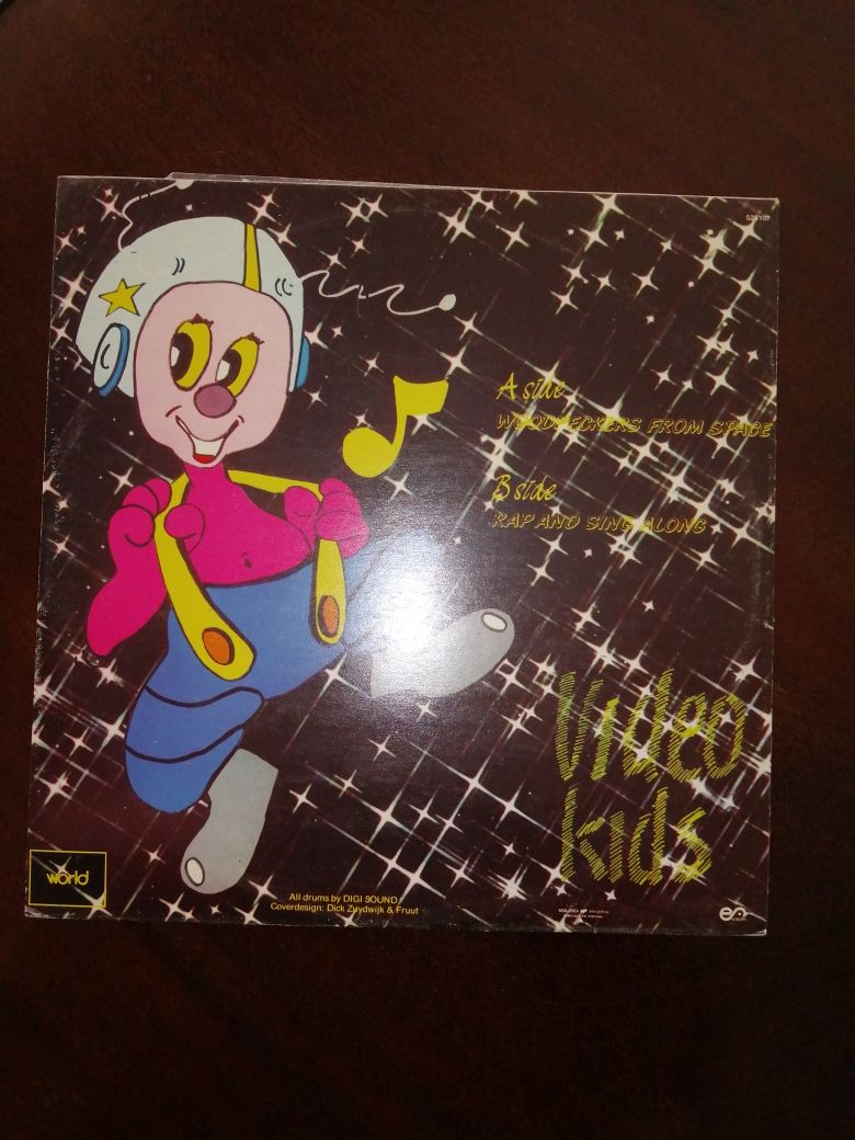 Maxi-single Vinil dos Video Kids