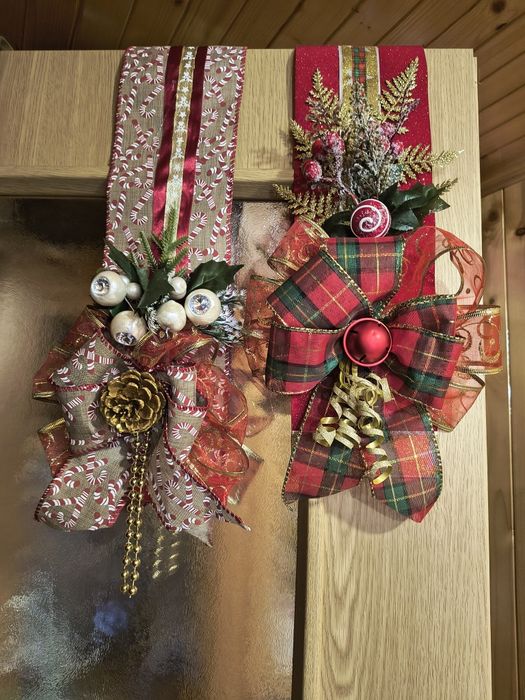 Świąteczna ozdoba na drzwi