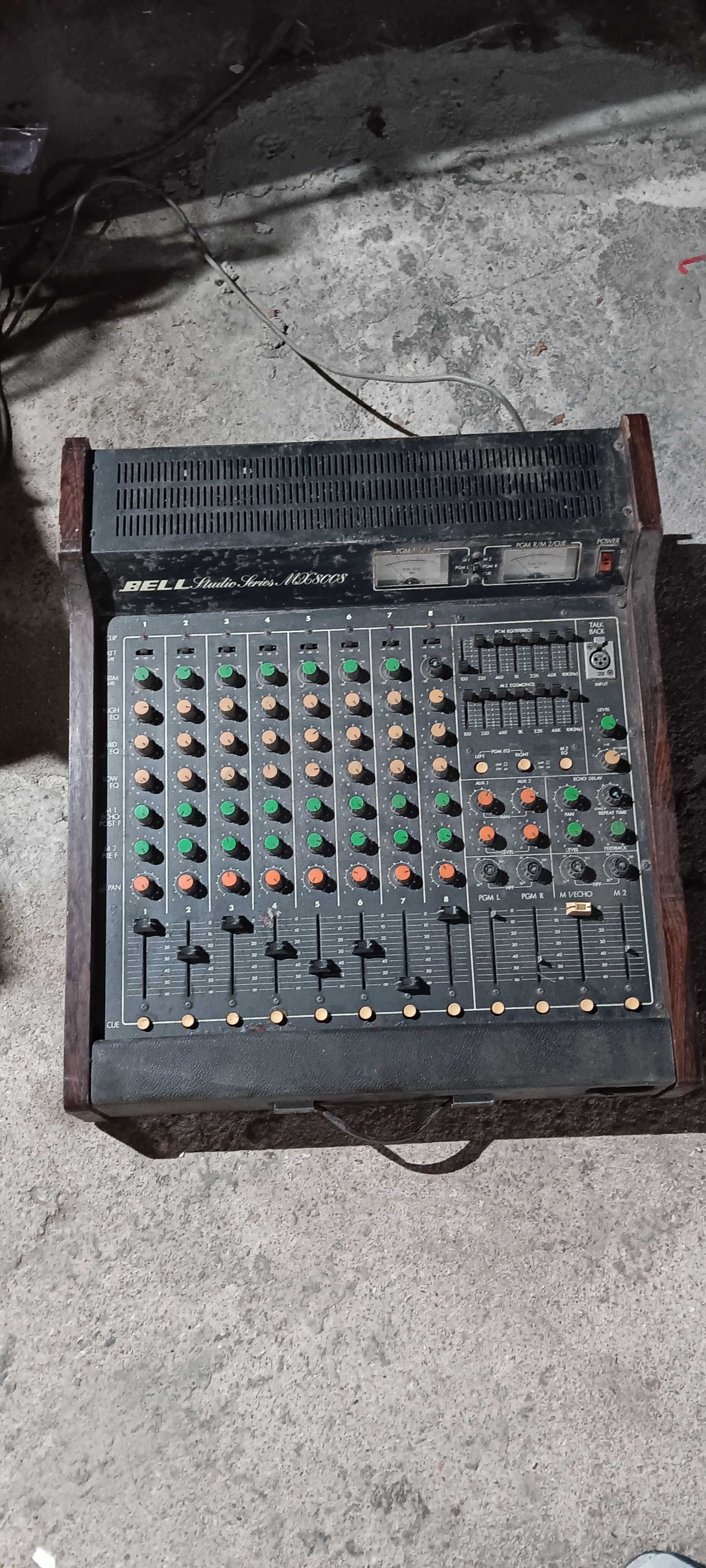 Mesa controladora de som