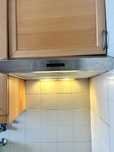 Exaustor de cozinha com luz – usado e funcional