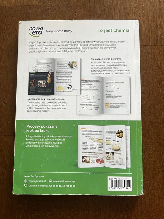 To jest chemia 2 podręcznik zakres podstawowy szkoła średnia