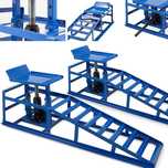 Rampy z podnośnikiem hydraulicznym najazdowe samochodowe 2x2000kg 4T