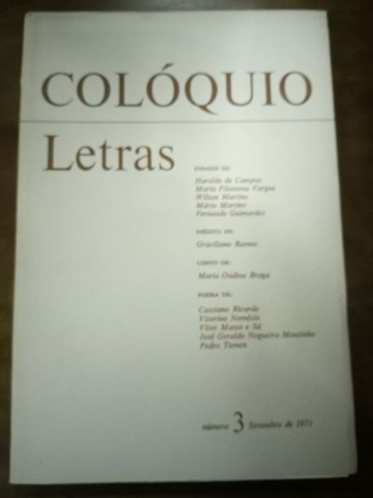 Revista Colóquio Letras - Hernâni Cidade e Jacinto do Prado Coelho