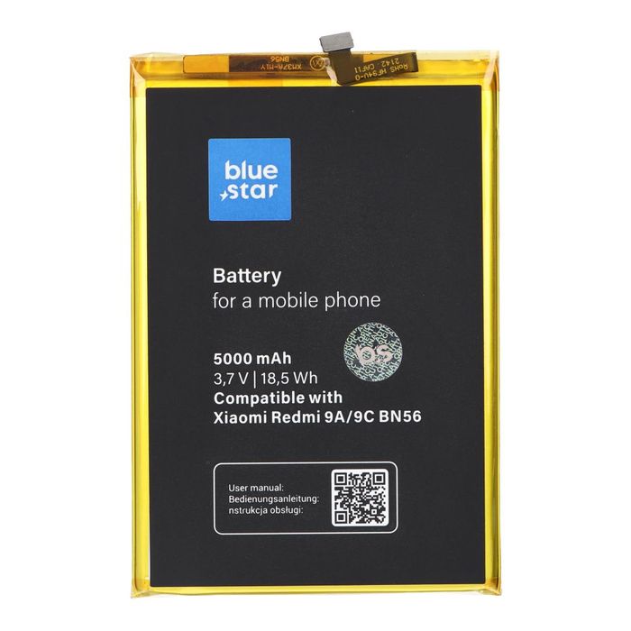Bateria do Xiaomi Redmi 9A / 9C / POCO M2 Pro (BN56) 5000 mAh Blue
