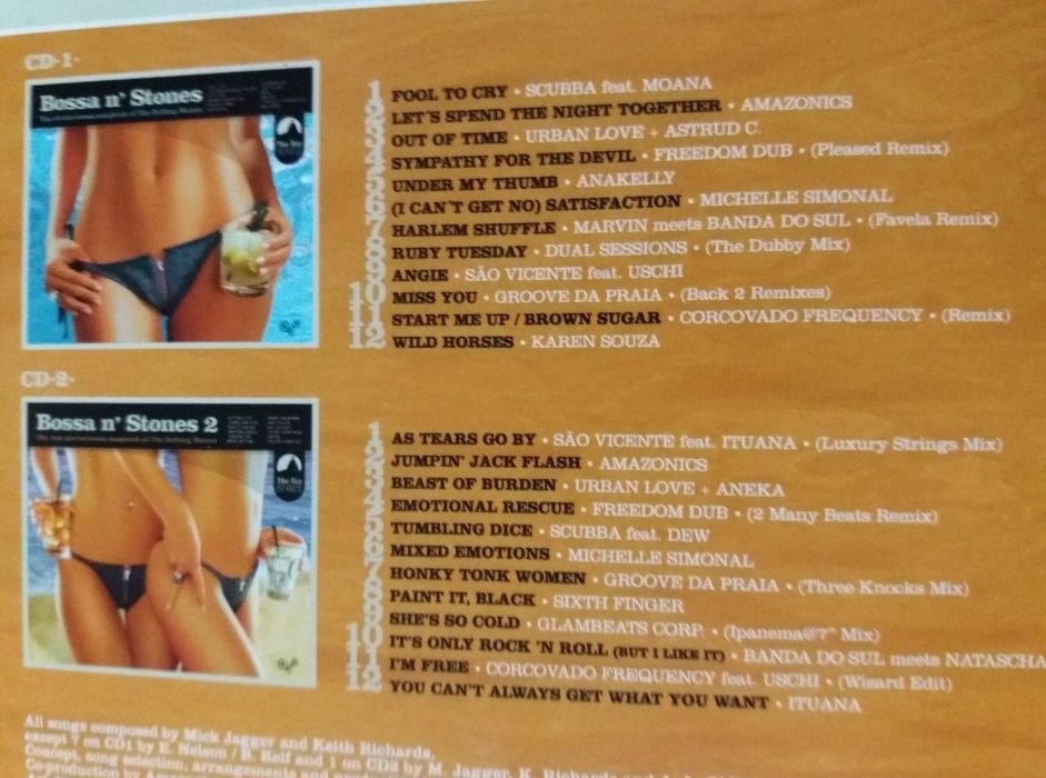 Bossa n' Stones - 2 CD