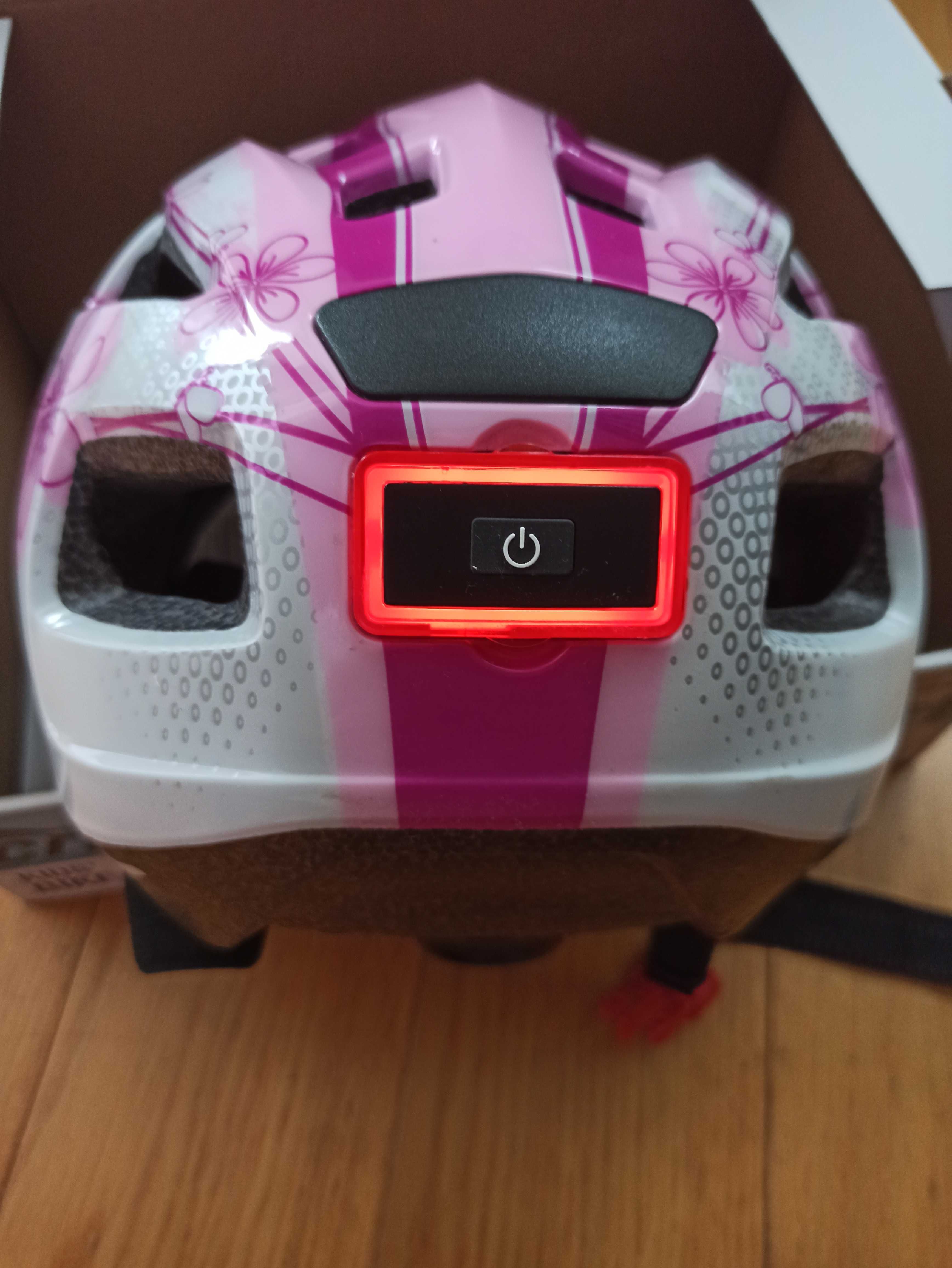 jak NOWY kask rowerowy