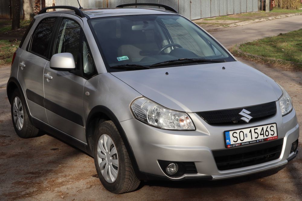 Suzuki SX4 Comfort, sprawny, zadbany, srebrny, 1.6, Benzyna+LPG