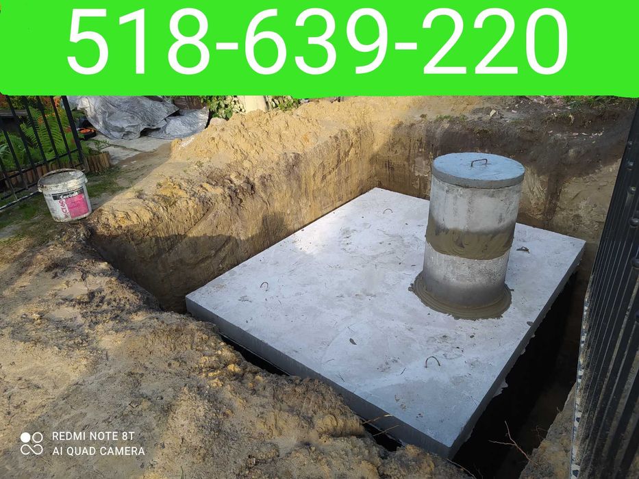 Szambo Betonowe Kanał samochodowy Piwnica Ogrodowa