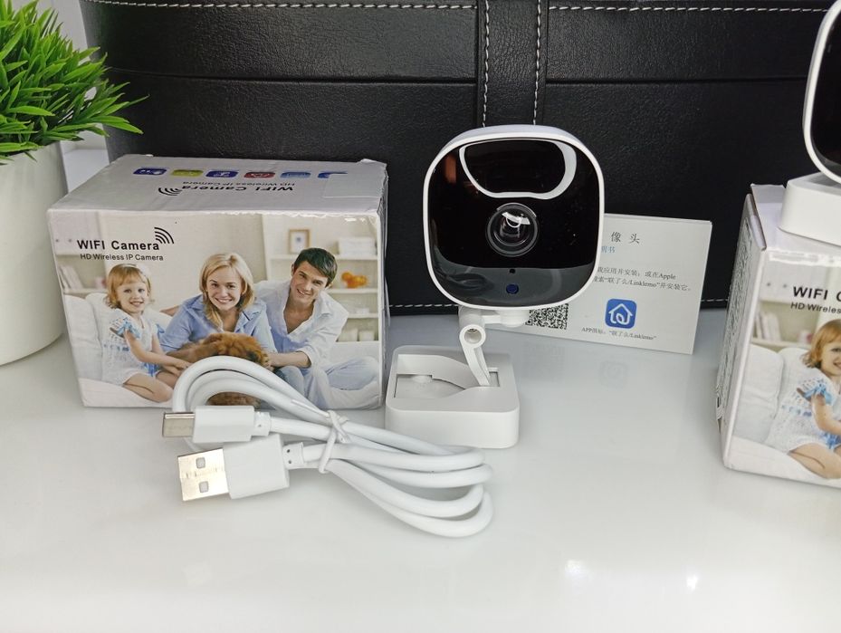 ‼️ЯКІСНА Wifi cam Вайфай камера 3mp з нічною зйомкою і датчиком руху‼️