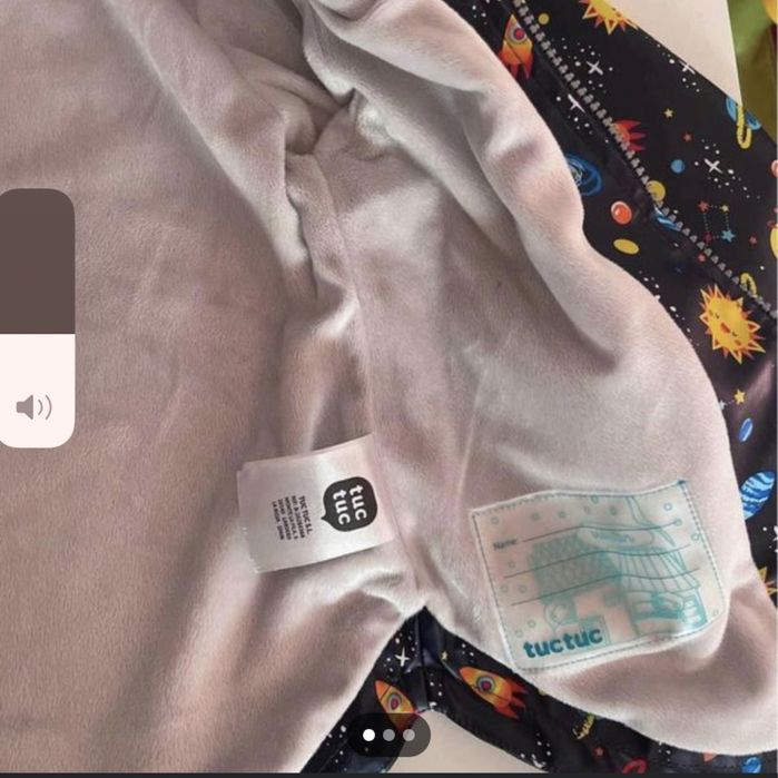 Casaco tuc tuc impermeavel 3 anos