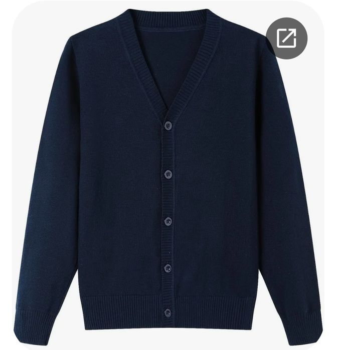 Sweter rozpinany kardigan dla chłopca * 134