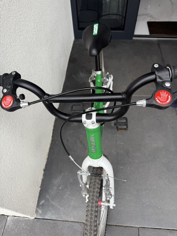 Rower Woom 3  zielony 16 cali uzywany