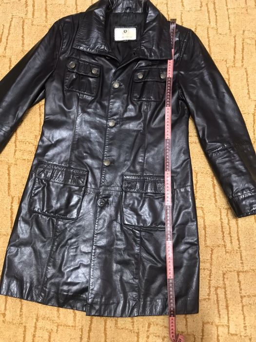 Кожаная женская куртка кардиган плащ / Шкіряна жіноча куртка плащ