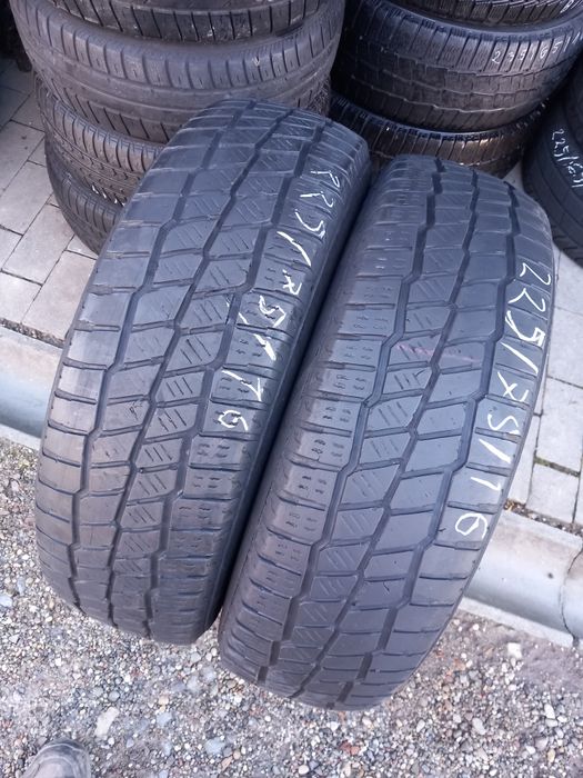 2x Opony Używane Całoroczne 225/75R16C Goodride