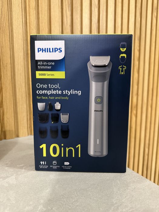 Машинка для стрижки + тример Philips Series 5000 Multigroom MG5920/15