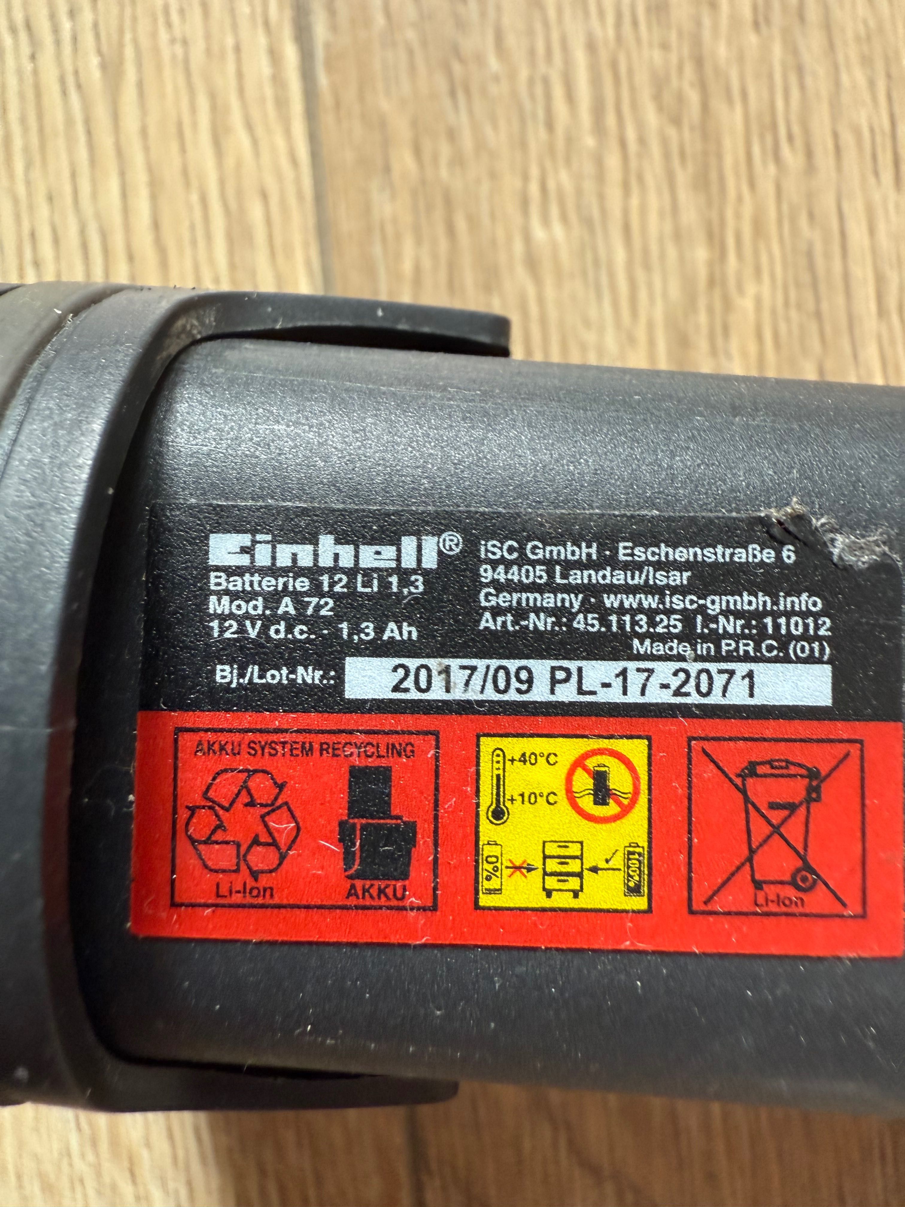 Wkrętarka Einhell TE-CD 12 X-Li