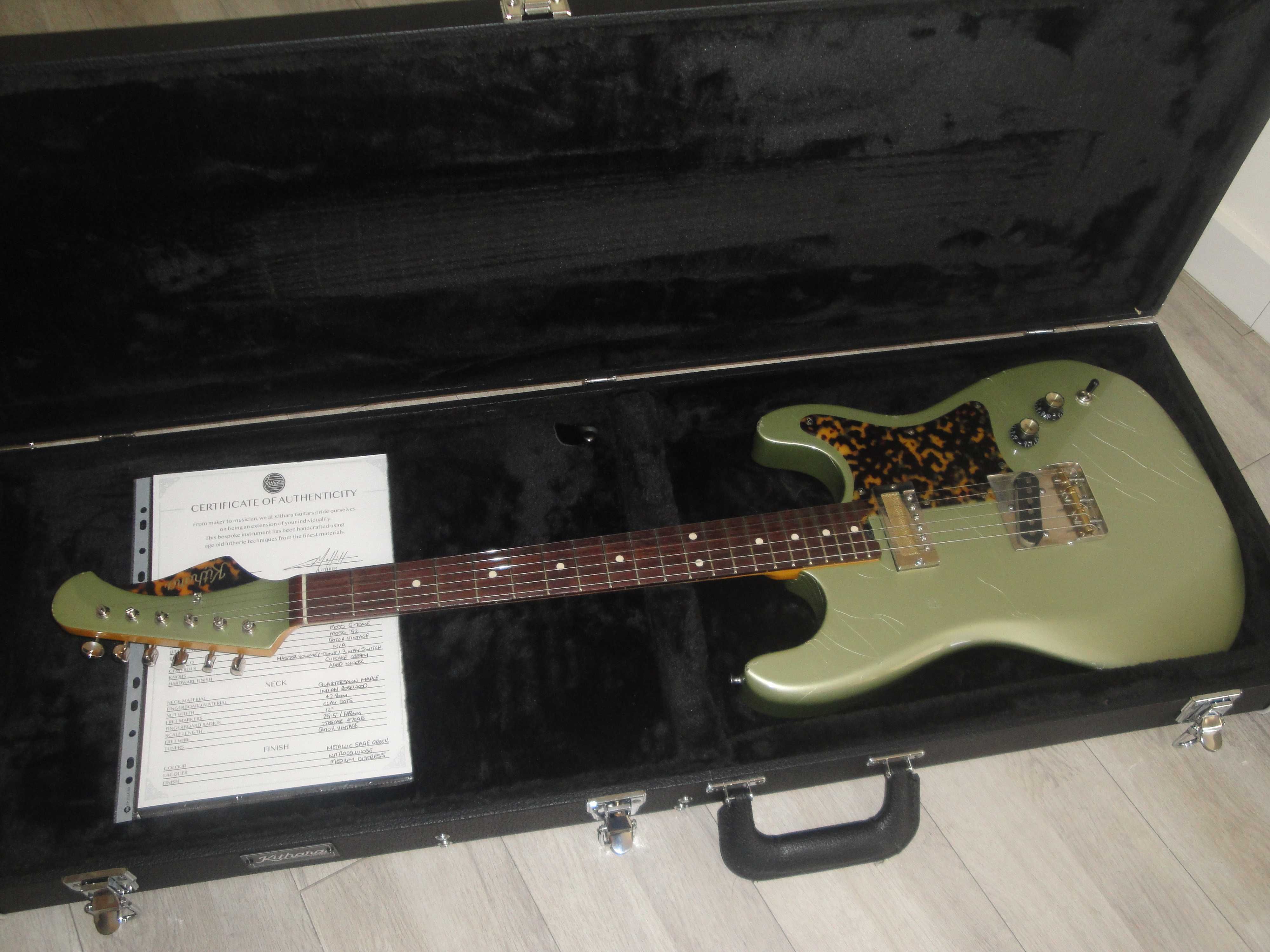 Guitarra Kithara Harland - Sage Green NOVA!