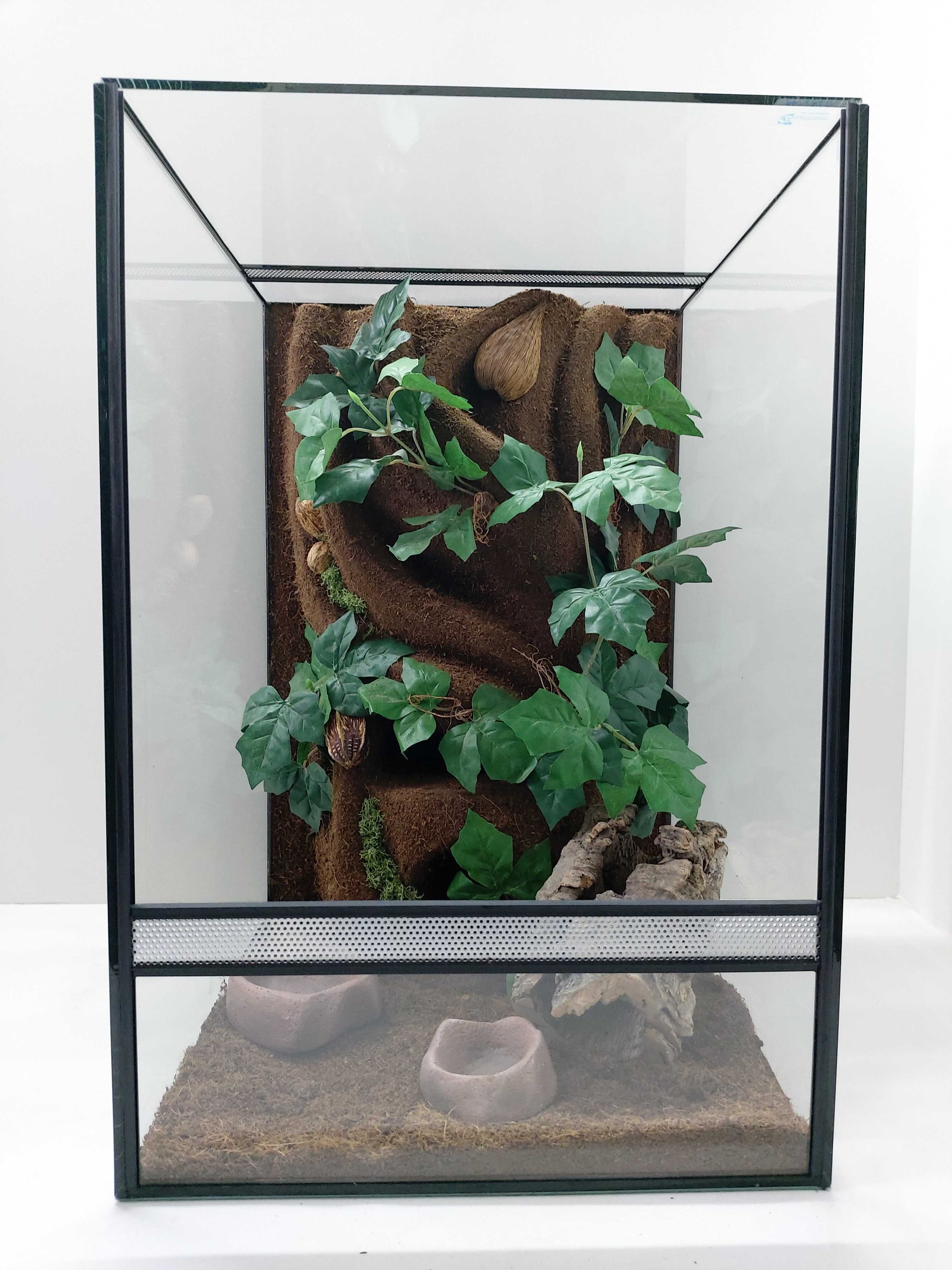 Terrarium dla gekona orzęsionego, płaczącego, pająka TW05T AquaWaves