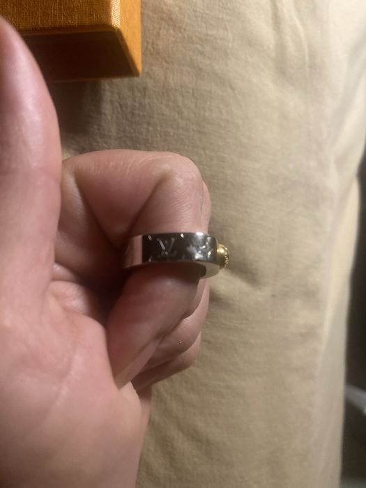 Louis vuitton original semi novo pulseira com anel