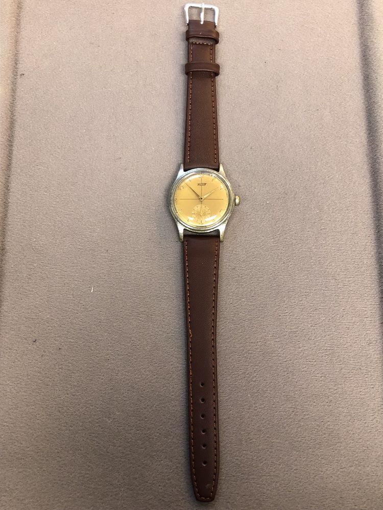 Zegarek Tissot mechaniczny z lat 40/50