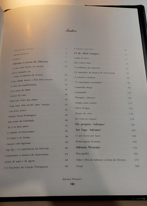 Adriano, Presente! - Manuel Reis