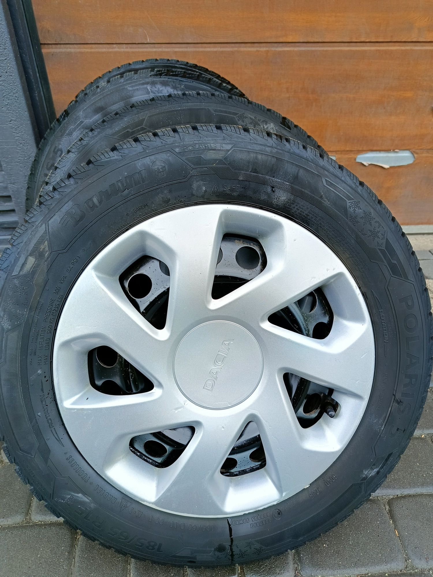 Koła 15 Dacia komplet