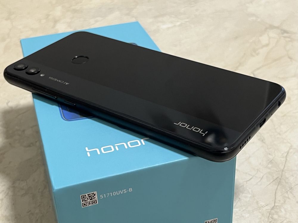 Нові! Huawei HONOR 8X 6/128 Black в комплекті +чохол+захисне скло.