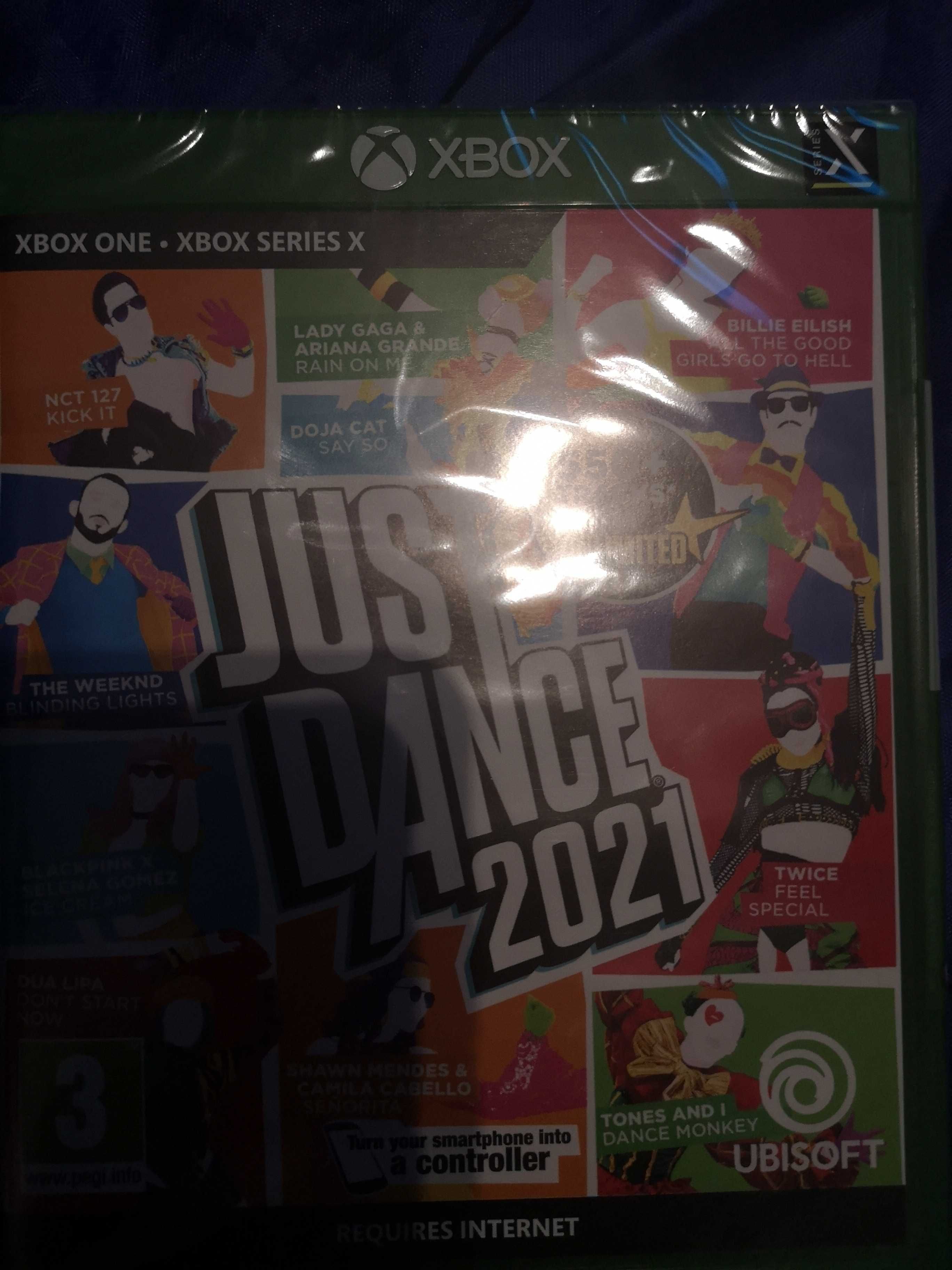 Just Dance 2021 Gra Xbox series x nowa w folii.