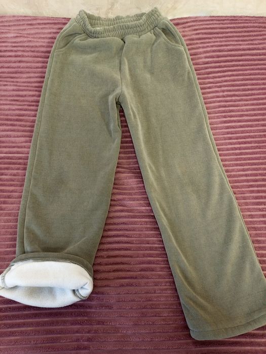 Штани вельветові зимові на дівчинку