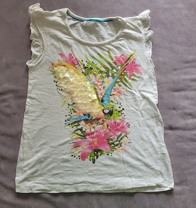 Bez rękawów koszulka