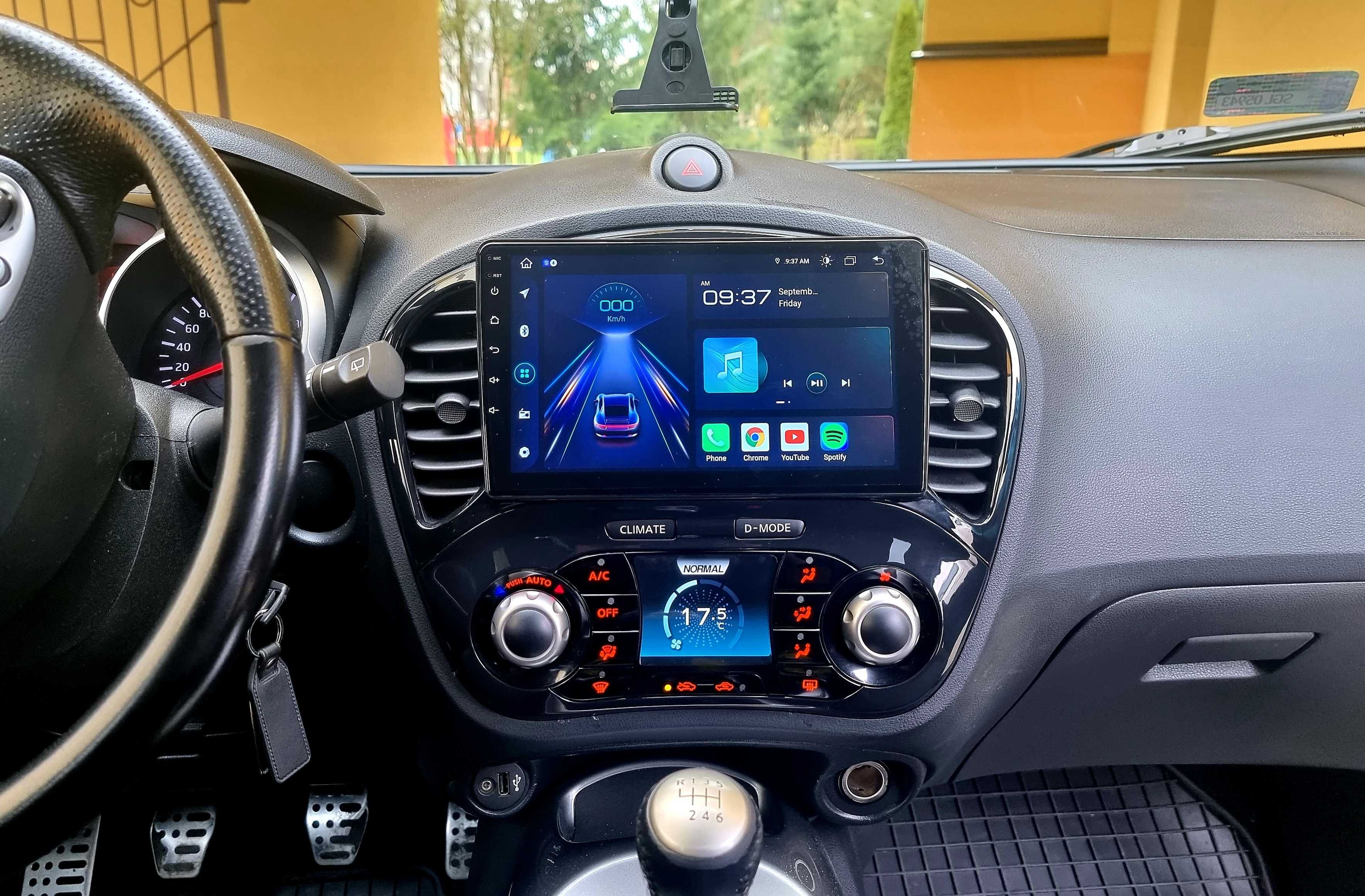 Radio 2 din android Nissan Juke 2GB RAM Nawi,  Bluetooth, DSP, Raty