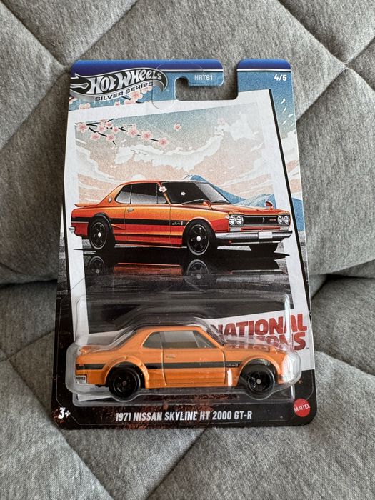 Hot Wheels Silver Series 1971 Nissan Skyline HT 2000 GT-R