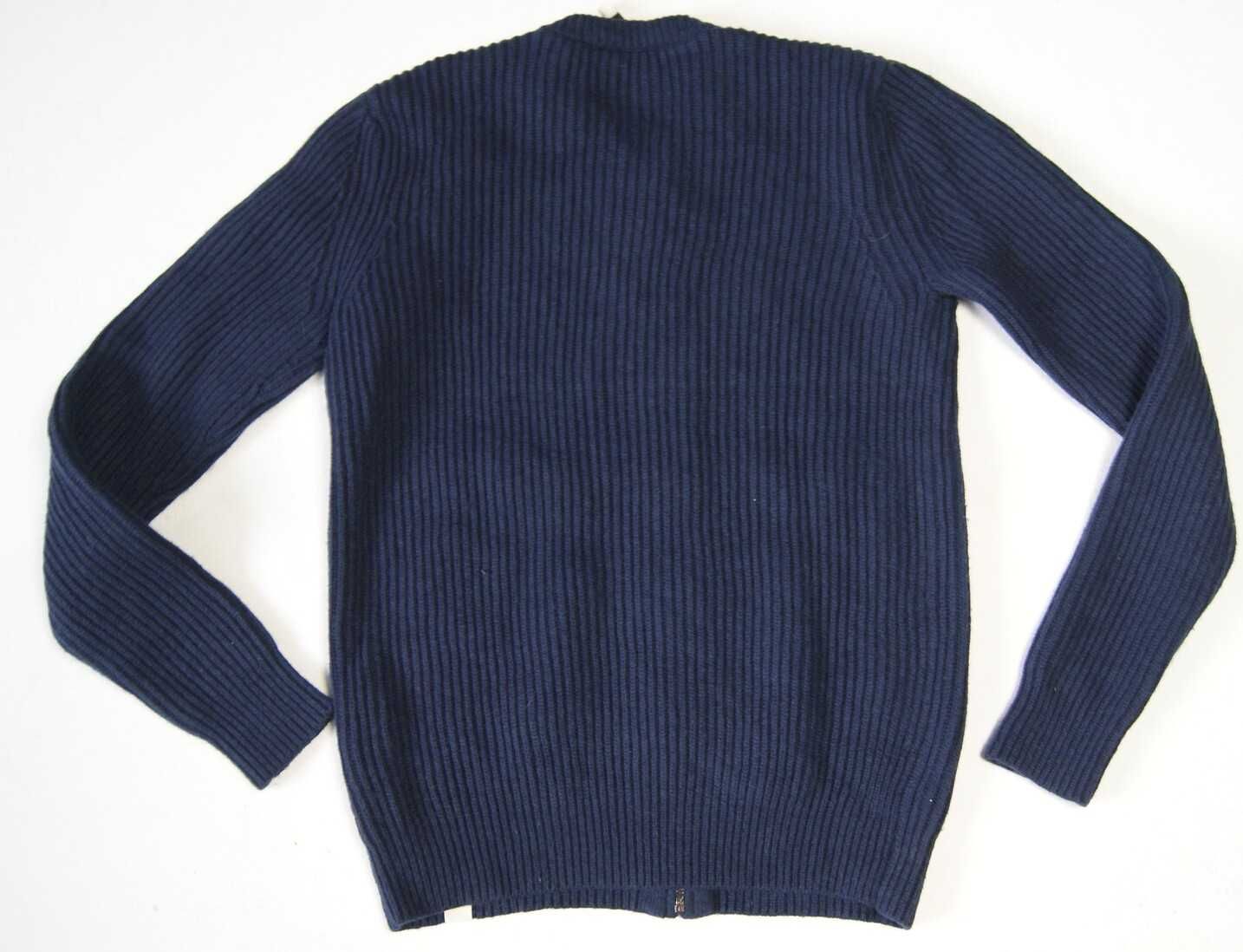SISSY-BOY AMSTERDAM ROZ.M sweter męski na zamek 50% wełna grubszy