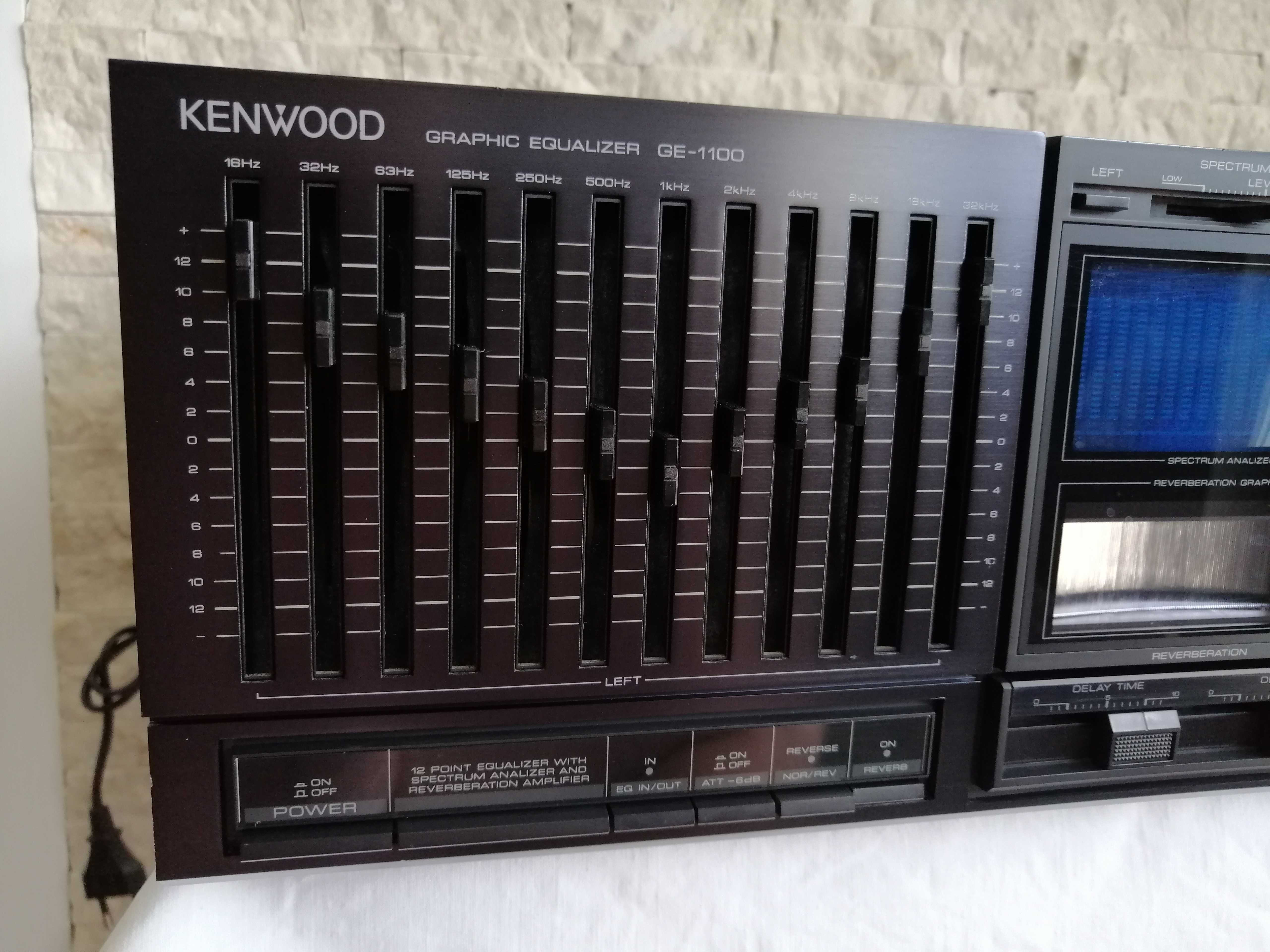 Kenwood EQUALIZER GE-1100, Made in Japan, Sprawny!