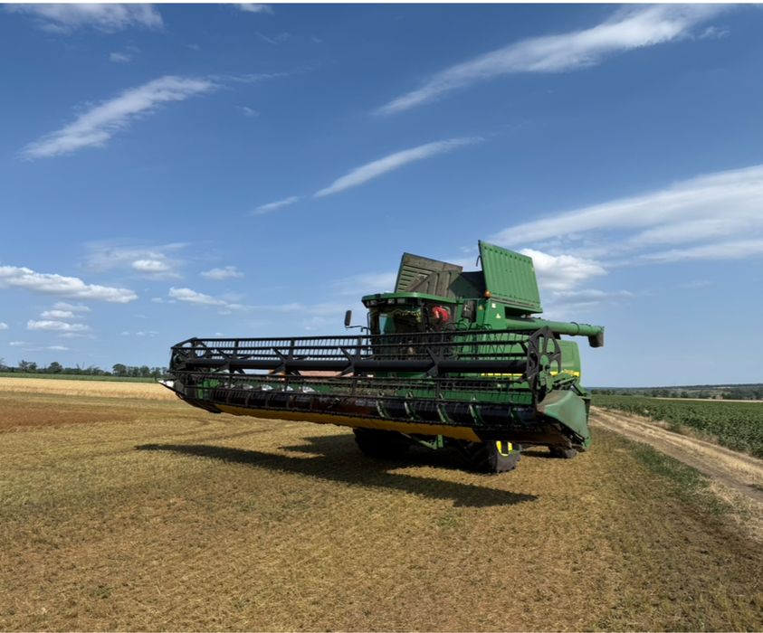 Услуги уборки подсолнечника