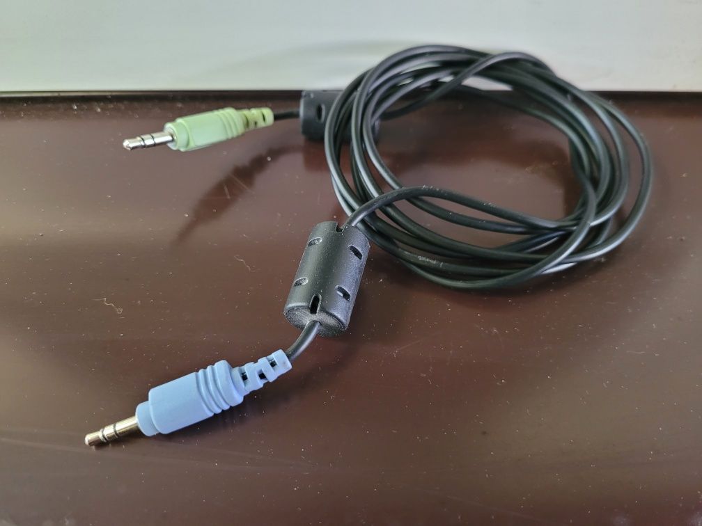Kabel komputerowy audio dźwięk do monitora