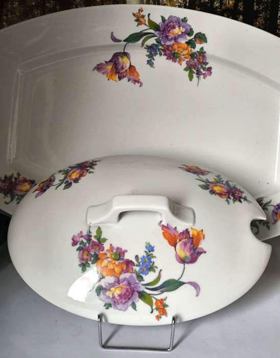 Serwis obiadowy Ćmielów Alicja części piękna stara porcelana
