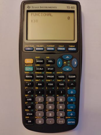 Calculadora gráfica Texas Instruments TI-83