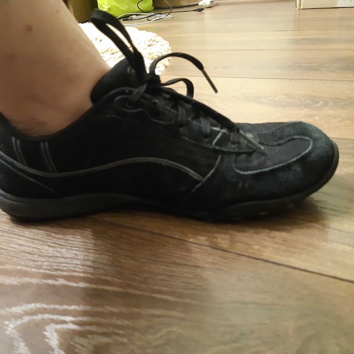 Натуральные замшевые кеды - супер легкие и удобные!